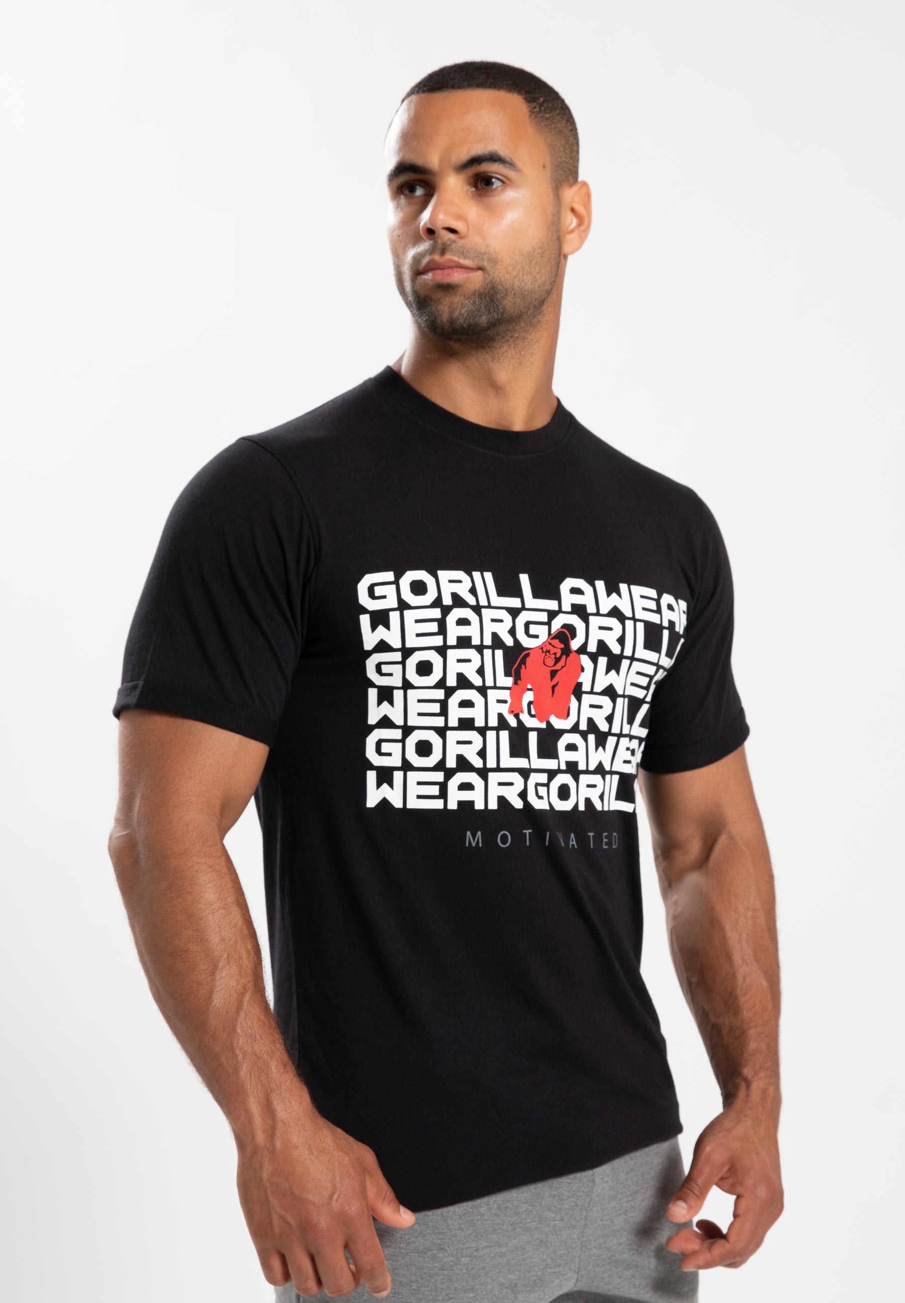 Gorilla Wear Bradley T-shirt - Zwart