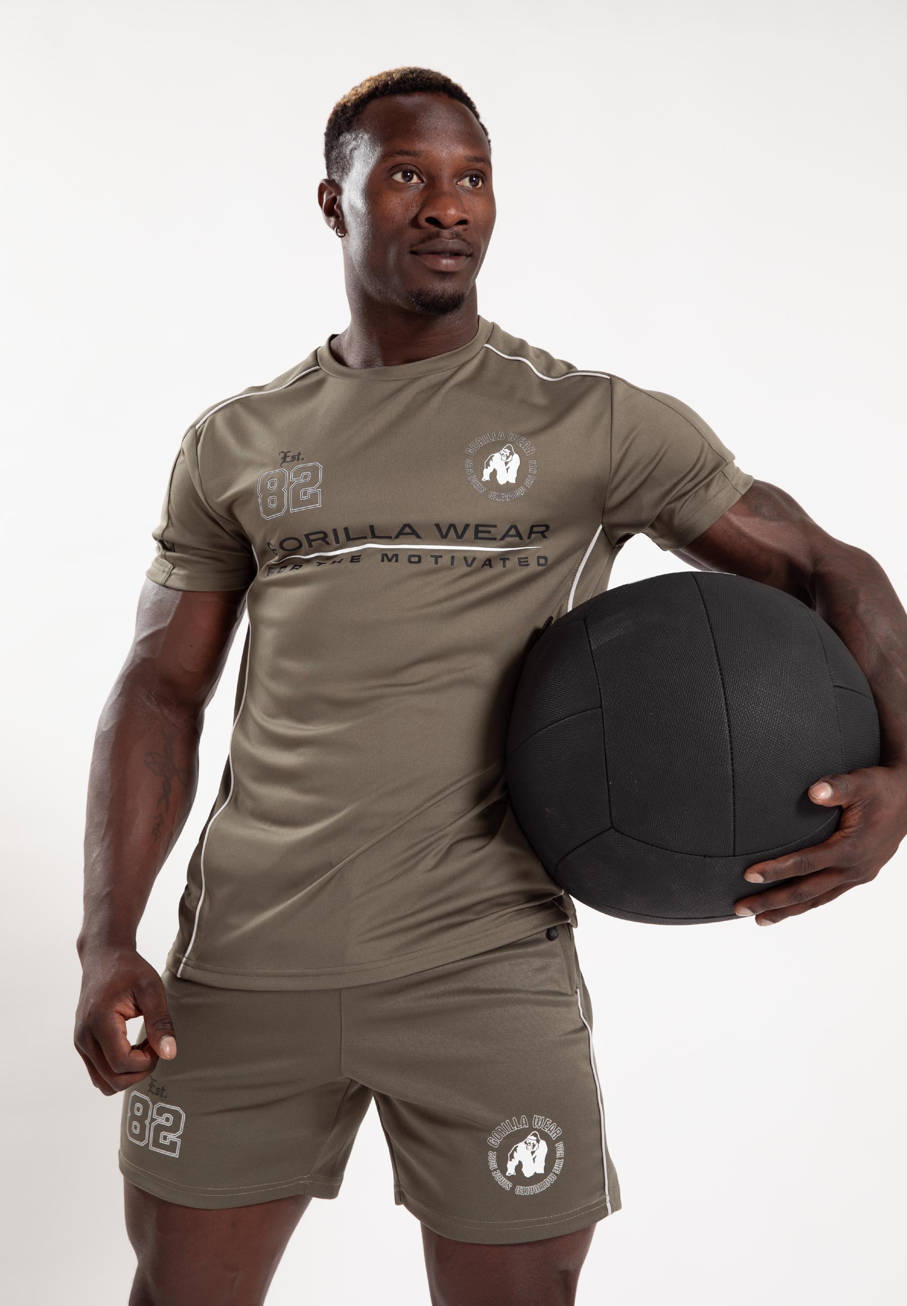 Gorilla Wear Broxton T-shirt - Legergroen
