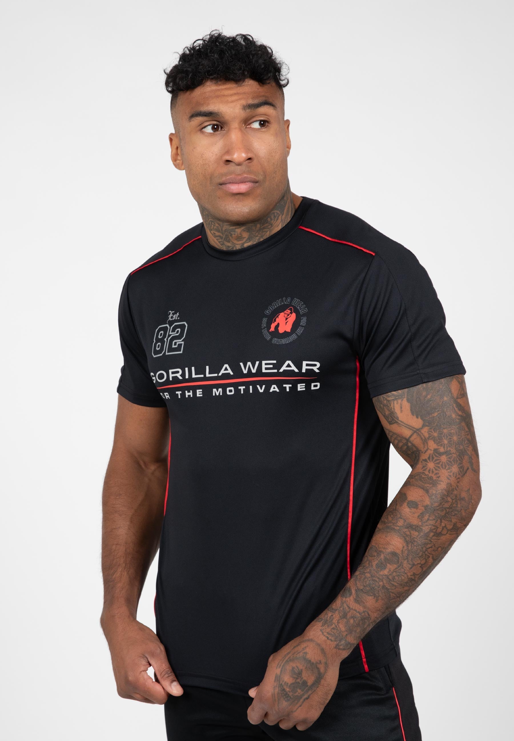 Gorilla Wear Broxton T-shirt - Zwart