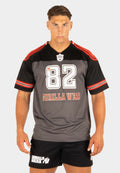 Gorilla Wear Tyler Football Jersey - Zwart/Rood