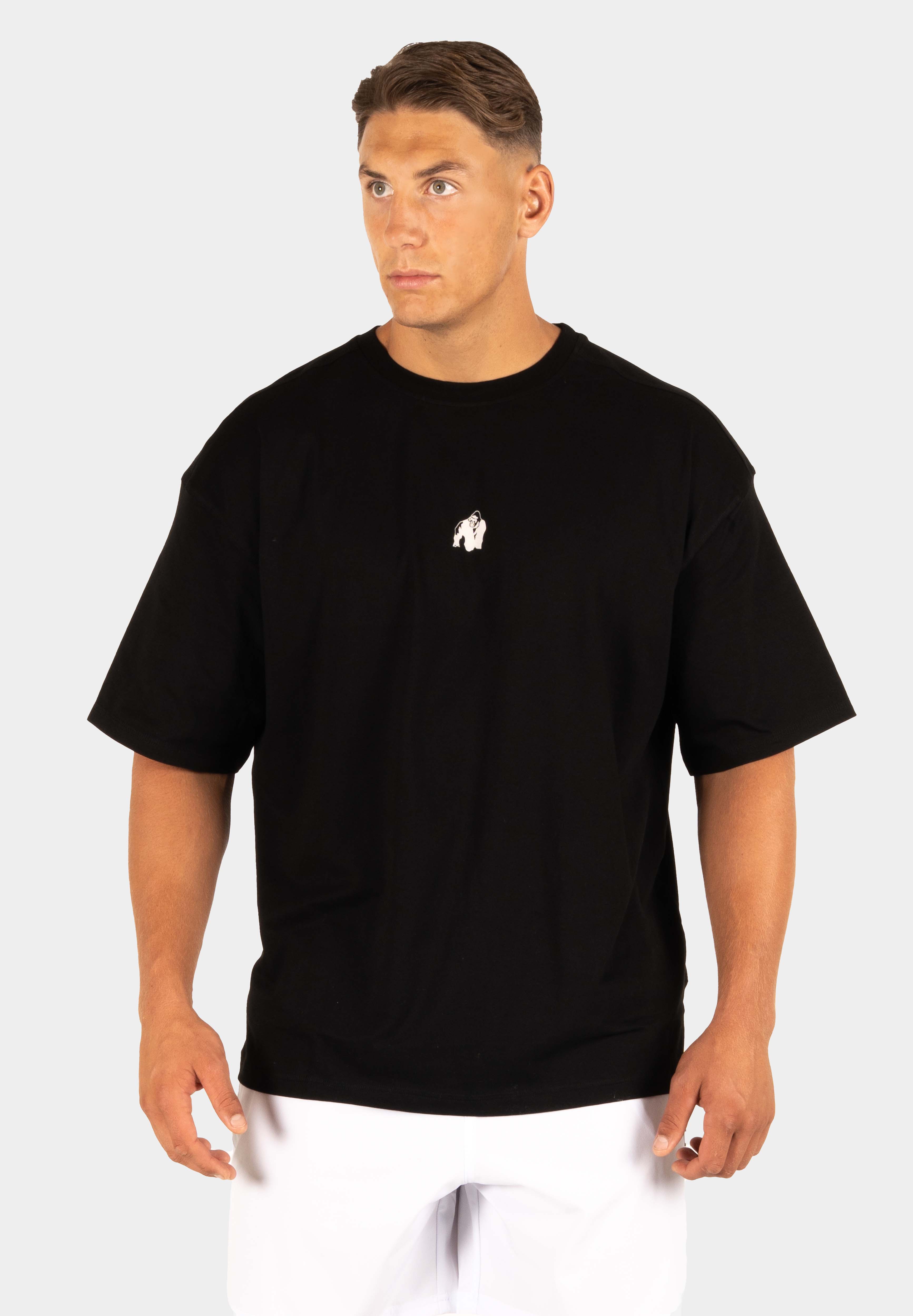 Gorilla Wear Philip Oversized T-shirt - Zwart