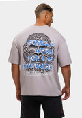 Gorilla Wear Macon Oversized T-shirt - Lichtgrijs