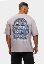 Gorilla Wear Macon Oversized T-shirt - Lichtgrijs