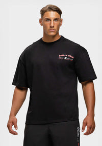 Gorilla Wear Macon Oversized T-shirt - Zwart