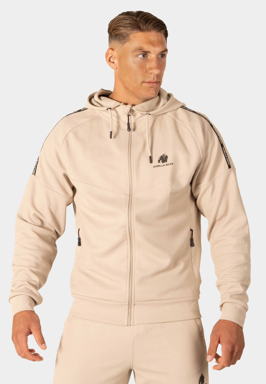 Gorilla Wear Harvey Trainingsjas - Beige