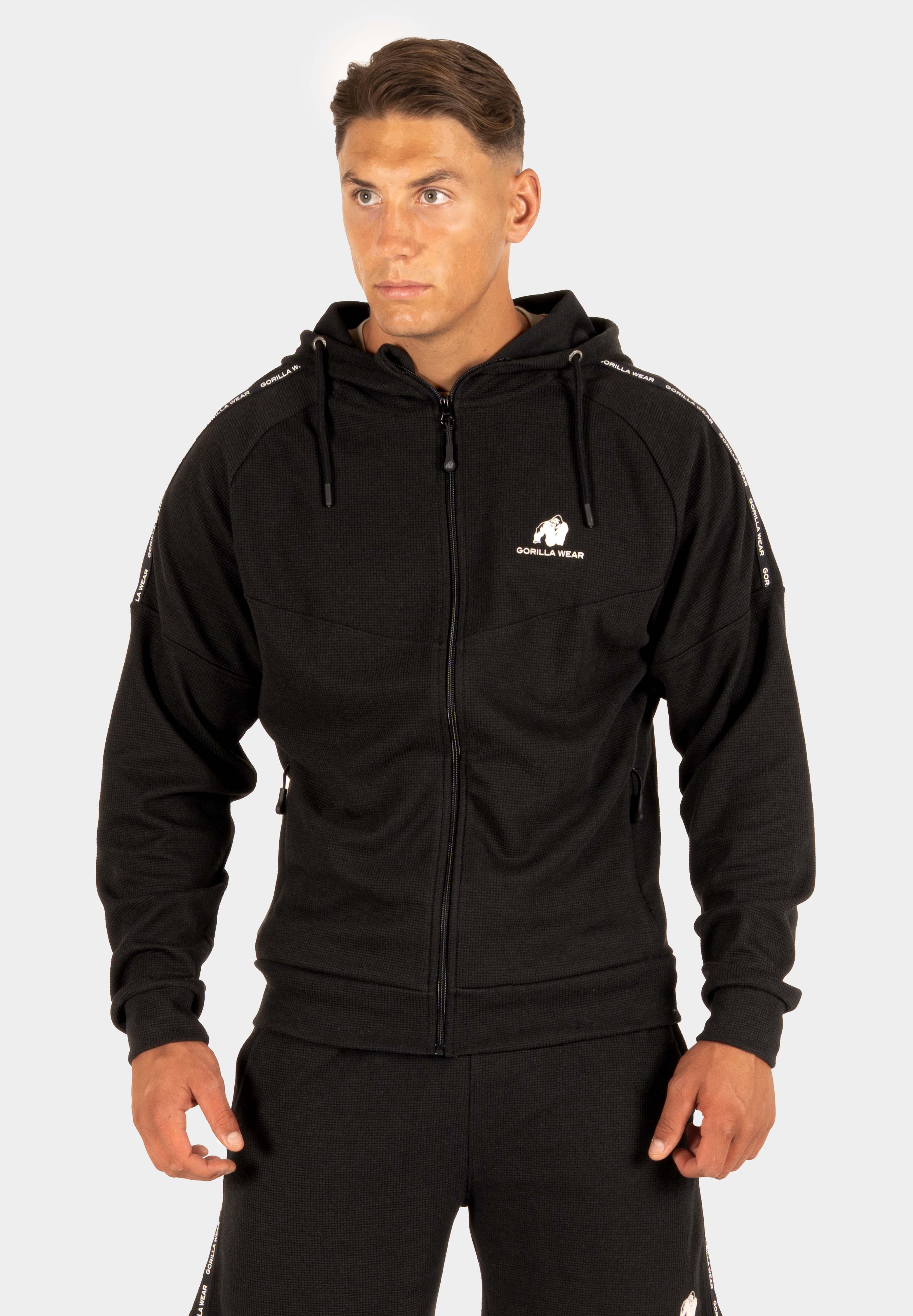 Gorilla Wear Harvey Trainingsjas - Zwart