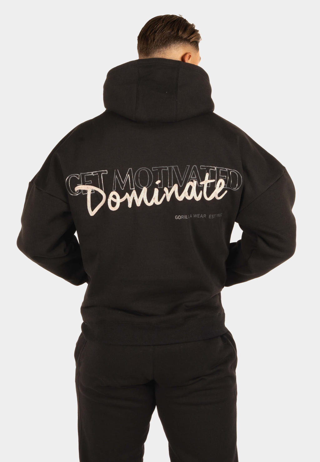 Gorilla Wear Jordan Oversized Hoodie - Zwart