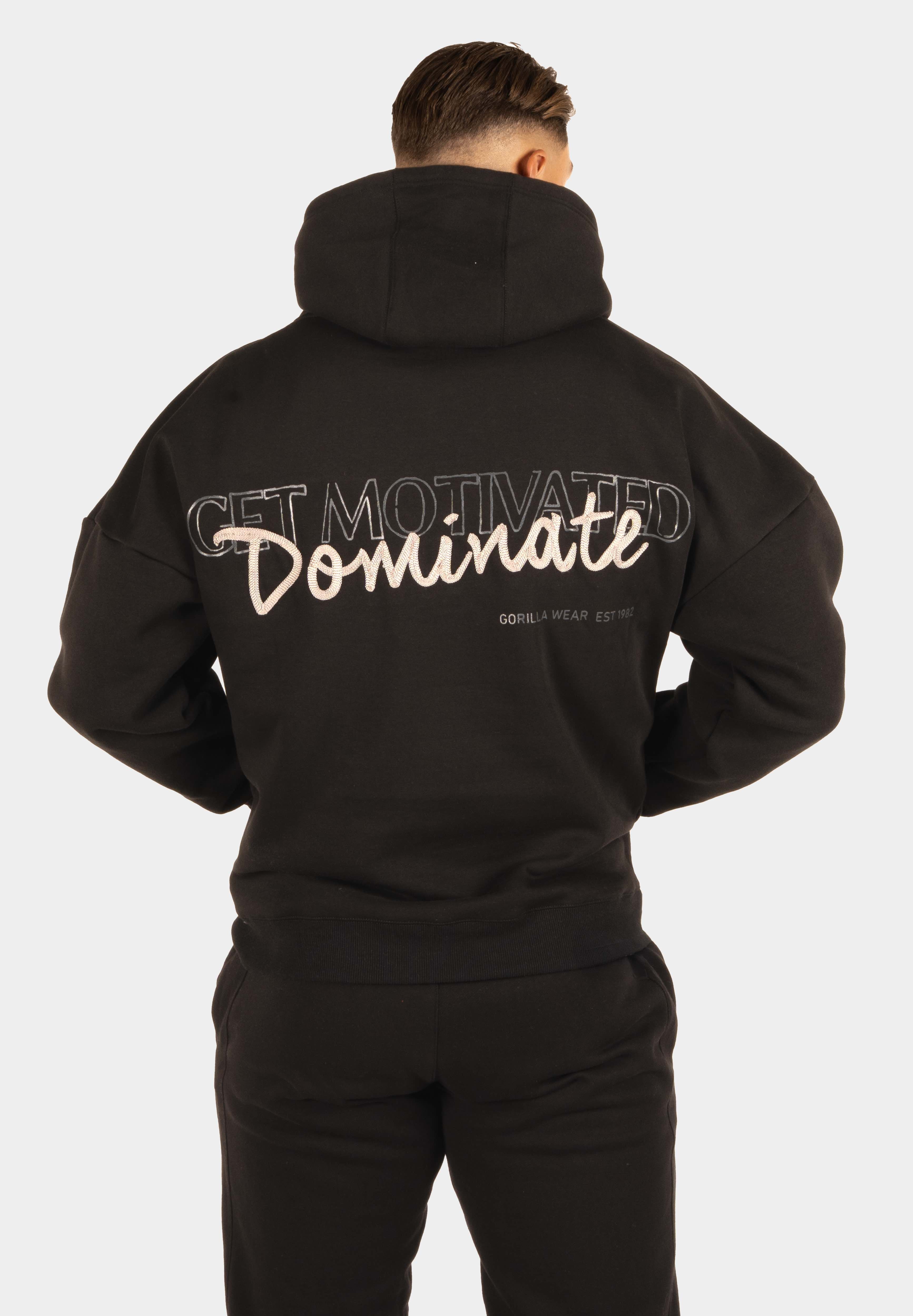 Gorilla Wear Jordan Oversized Hoodie - Zwart