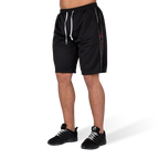 Gorilla Wear Functional Mesh Shorts - Zwart/Rood