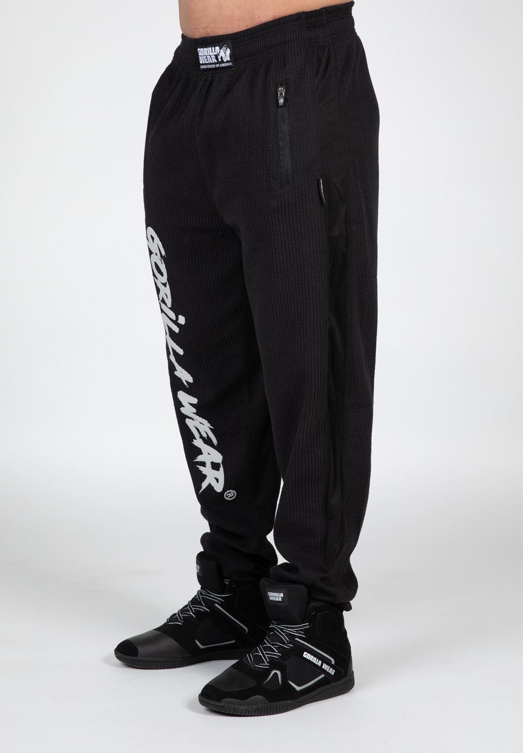 Gorilla Wear Augustine Old School Trainingsbroek - Zwart