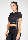 Gorilla Wear Selah Seamless Crop Top - Zwart