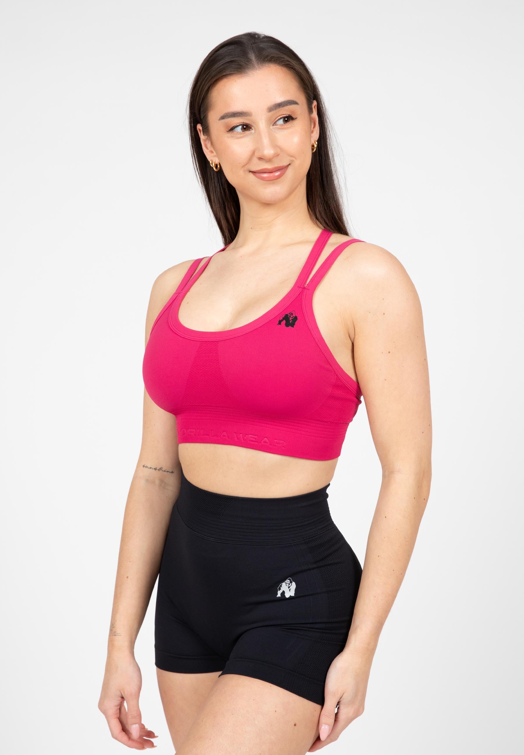 Gorilla Wear Whitney Seamless Sportbeha - Roze