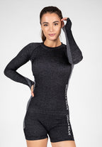 Gorilla Wear Selah Seamless Longsleeve - Zwart