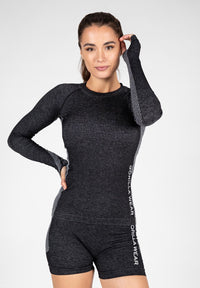 Gorilla Wear Selah Seamless Longsleeve - Zwart