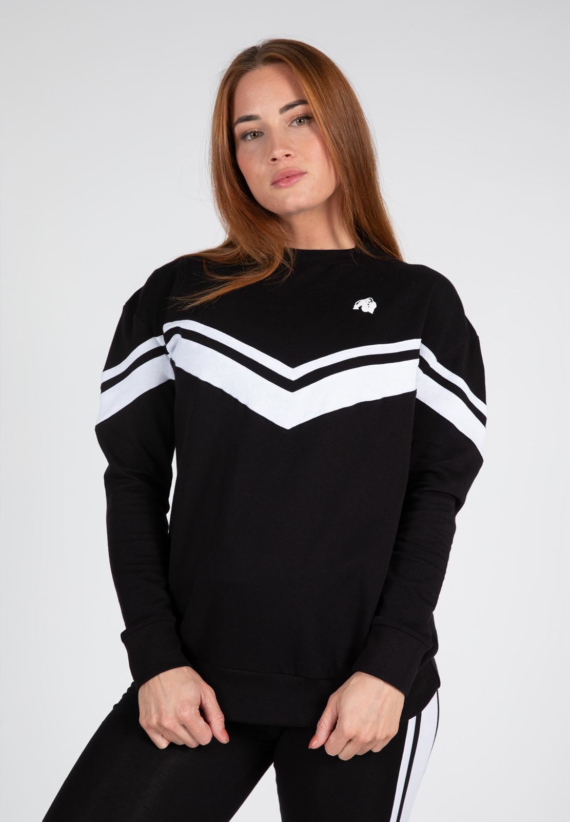 Gorilla Wear Hailey Oversized Sweater - Zwart