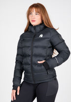 Gorilla Wear Rachel Puffer Jas - Zwart
