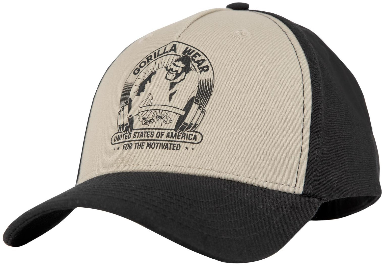 Gorilla Wear Buckley Pet - Zwart/Beige