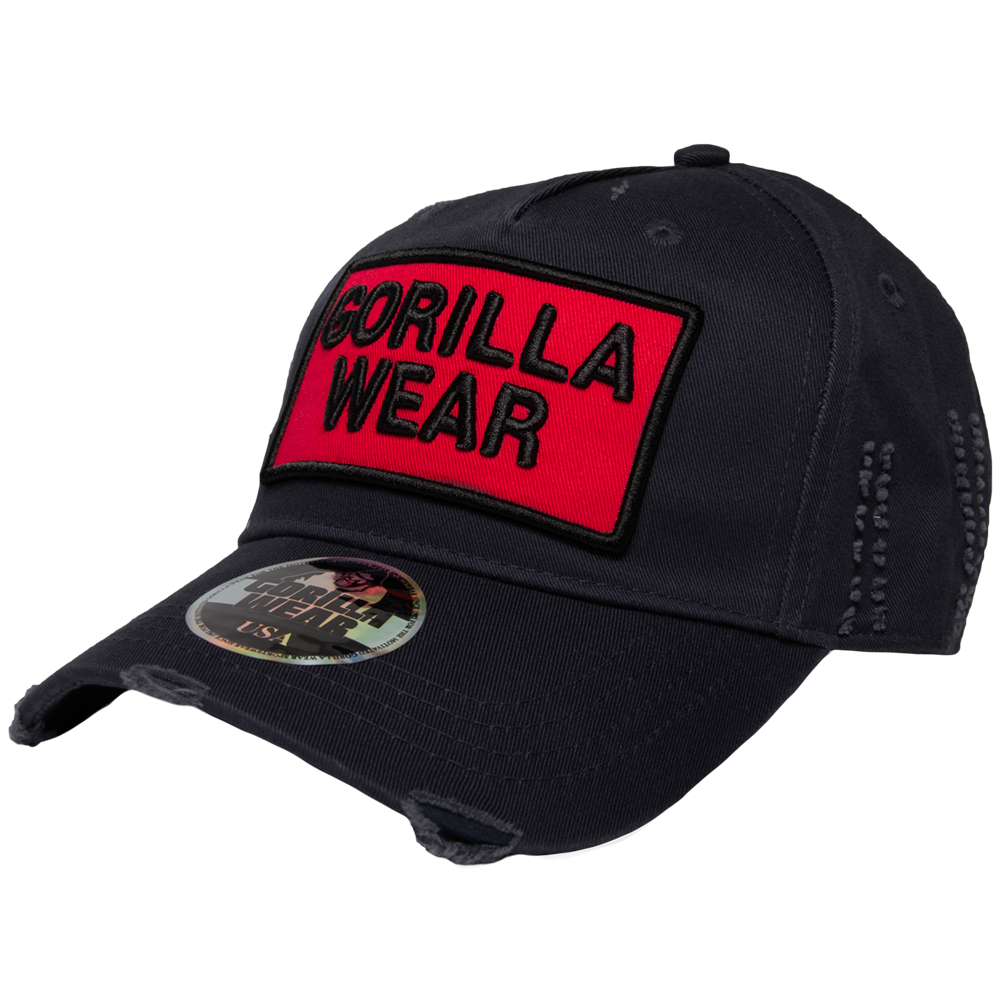 Gorilla Wear Harrison Pet - Zwart/Rood
