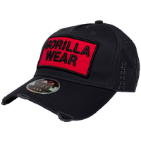 Gorilla Wear Harrison Pet - Zwart/Rood