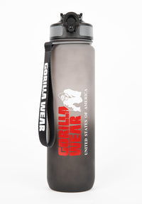 Gorilla Wear Gradient Waterfles - 1000 ml - Zwart/Grijs