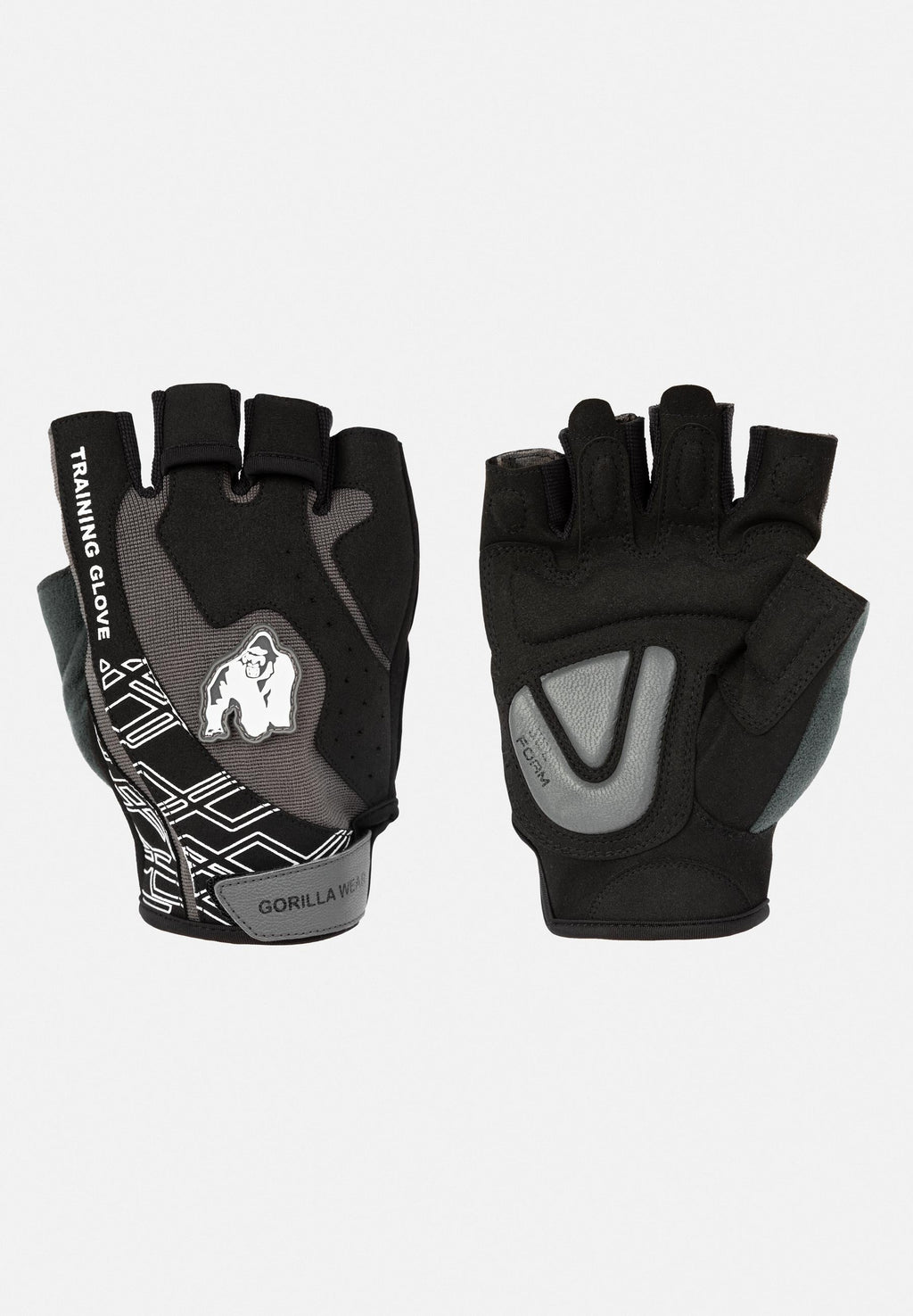Gorilla Wear Mitchell Training Handschoenen 2.0 - Zwart/Grijs