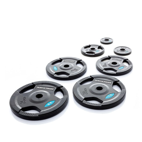Muscle Power Rubber Halterschijf (50 mm)