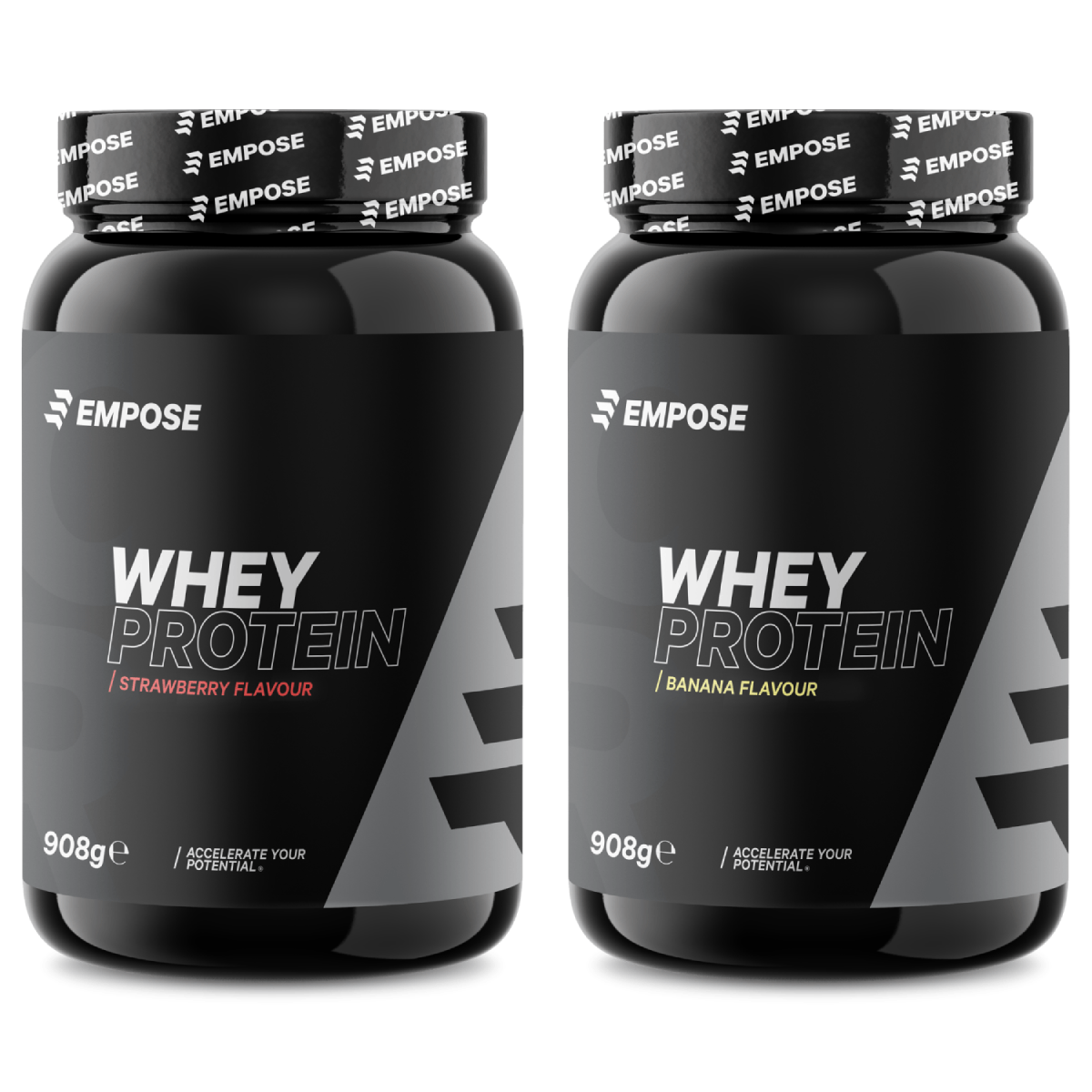 Empose Nutrition Combi-Deal - Whey Protein - Aardbei/Banaan