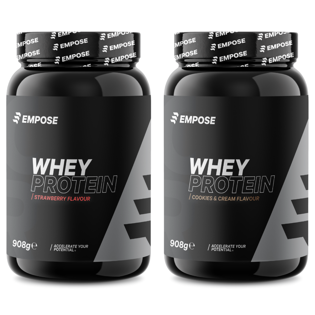Empose Nutrition Combi-Deal - Whey Protein - Aardbei/Cookies & Cream