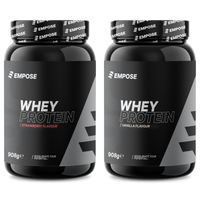 Empose Nutrition Combi-Deal - Whey Protein - Aardbei/Vanille