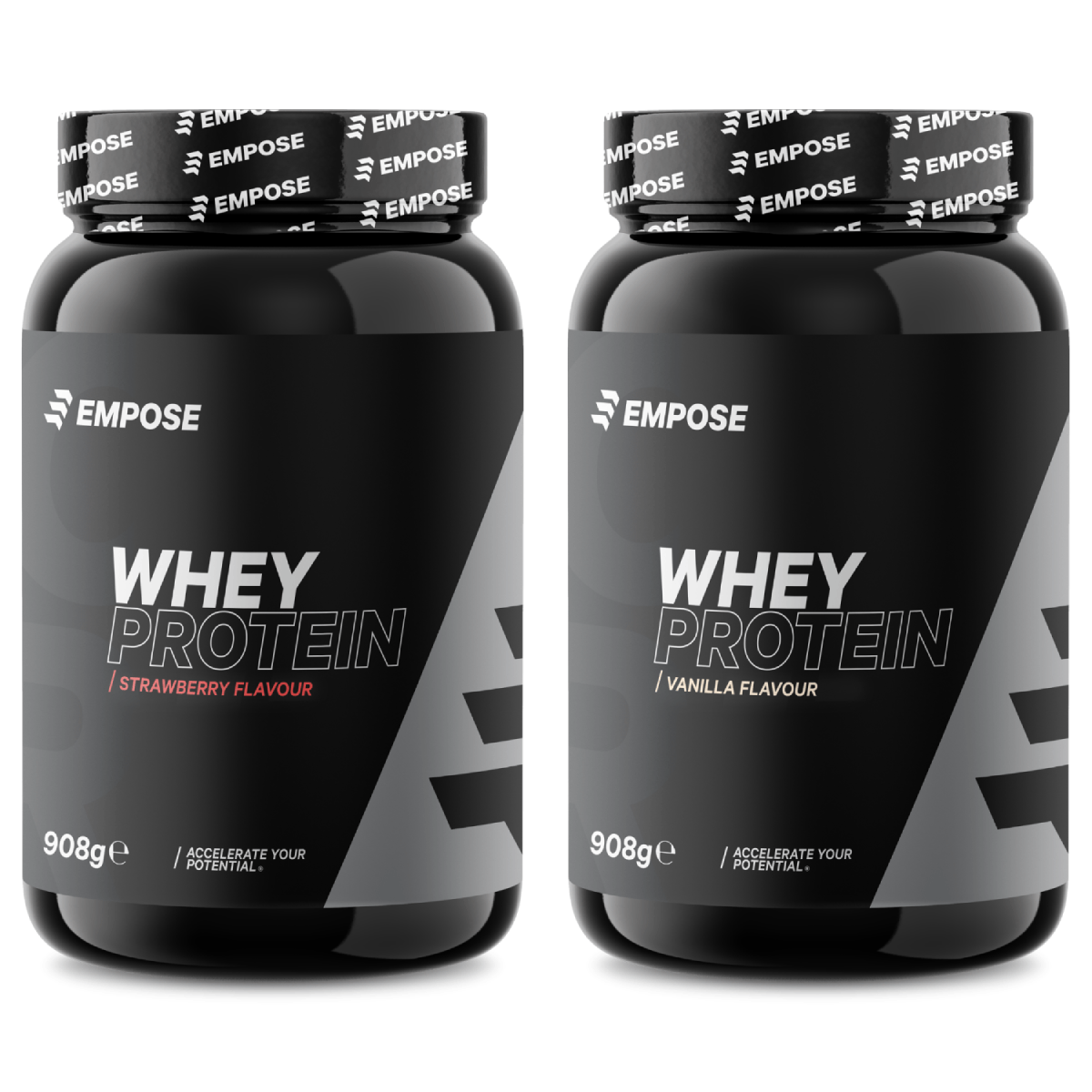 Empose Nutrition Combi-Deal - Whey Protein - Aardbei/Vanille
