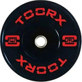 Toorx Fitness Bumper Plate - Professional Olympische Halterschijf - 25 kg