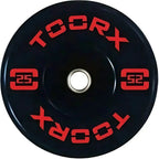 Toorx Fitness Bumper Plate - Professional Olympische Halterschijf - 25 kg