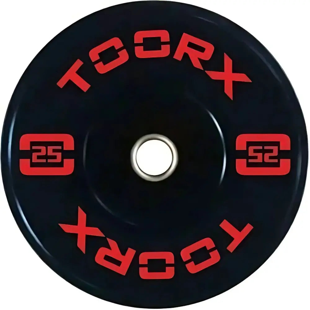 Toorx Fitness Bumper Plate - Professional Olympische Halterschijf - 25 kg