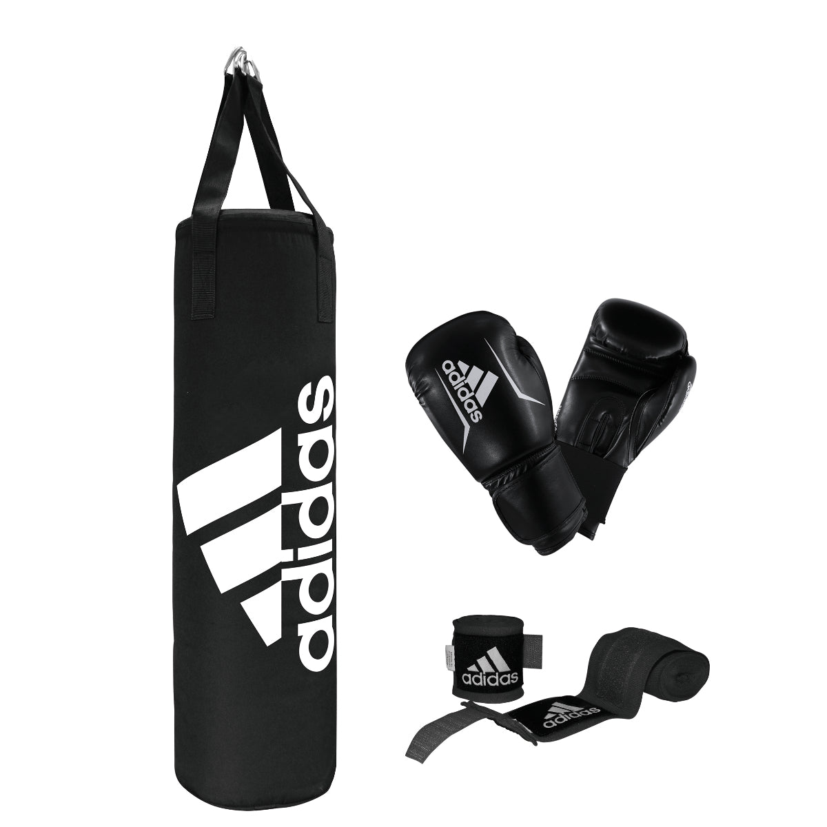 Adidas Boxing Bag Set - Zwart - 10 oz