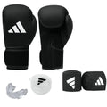 Adidas Boxing Set Men - Zwart/Wit - 12 oz