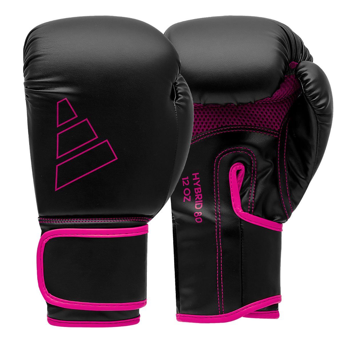 Adidas Bokshandschoenen Hybrid 80 - Zwart/Roze