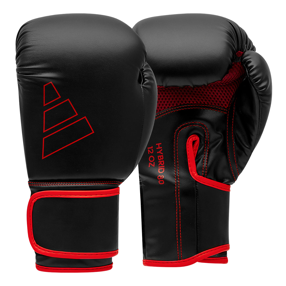 Adidas Bokshandschoenen Hybrid 80 - Zwart/Rood