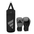 Adidas Junior Boxing Set - Grijs/Zwart - 10 oz