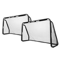 VirtuFit Voetbaldoelen Pro Set - Voetbalgoals -  2 Stuks - 120 x 80 cm