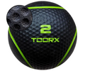 Toorx Fitness Medicine Ball - Zwart/Groen - 2 kg