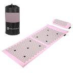 HMS Premium Spijkermat met Spijkerkussen - Roze/Grijs