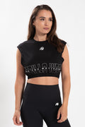 Gorilla Wear Albion Oversized Crop Top - Zwart