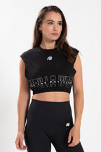 Gorilla Wear Albion Oversized Crop Top - Zwart