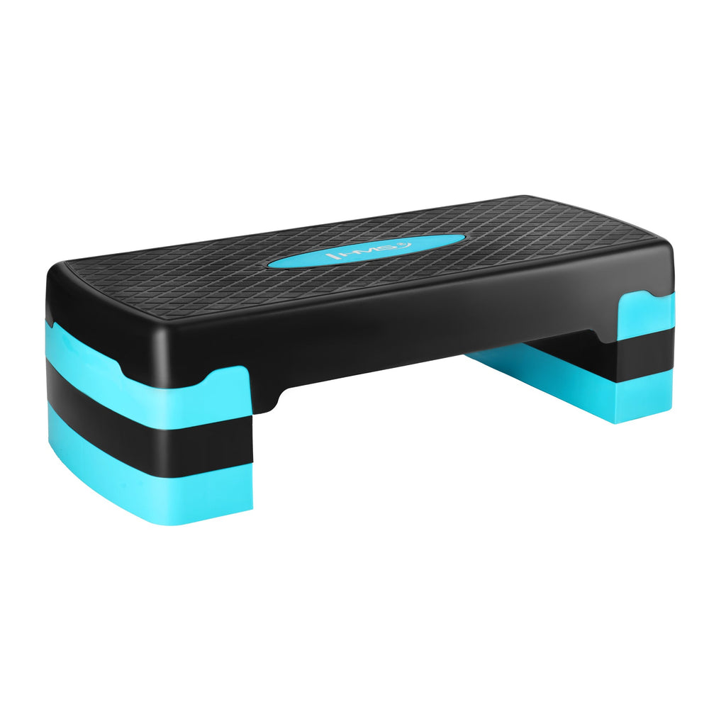 HMS Fitness Aerobic Step - Zwart/Blauw