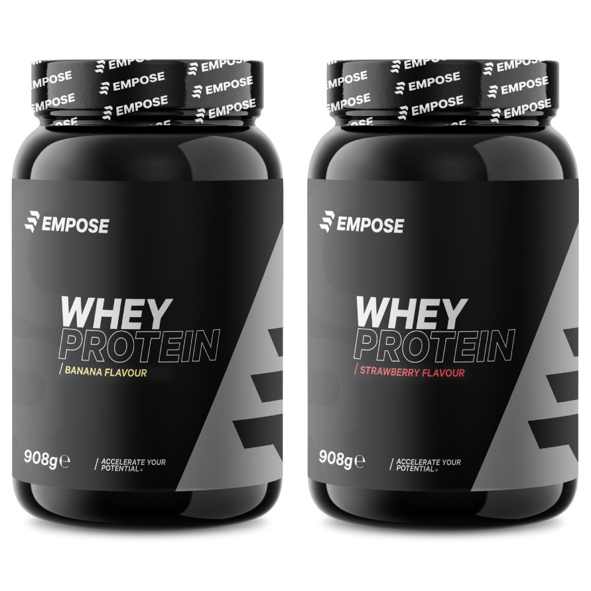 Empose Nutrition Combi-Deal - Whey Protein - Banaan/Aardbei