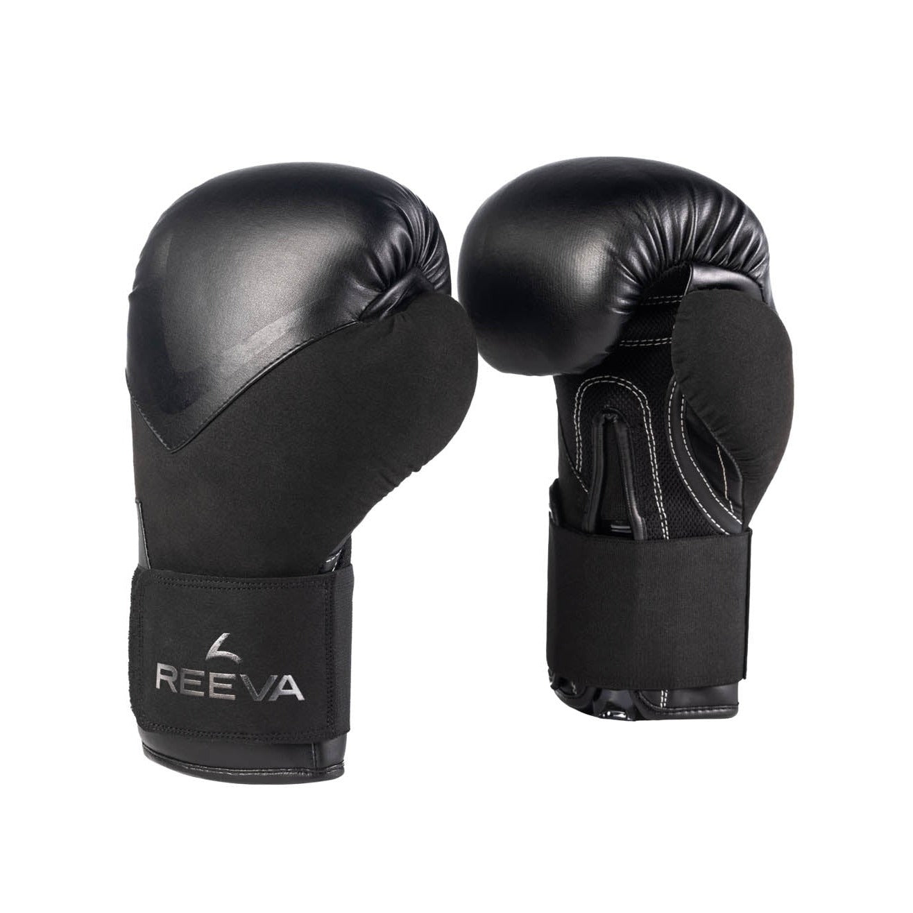 Reeva Bokshandschoenen - Leer - Zwart