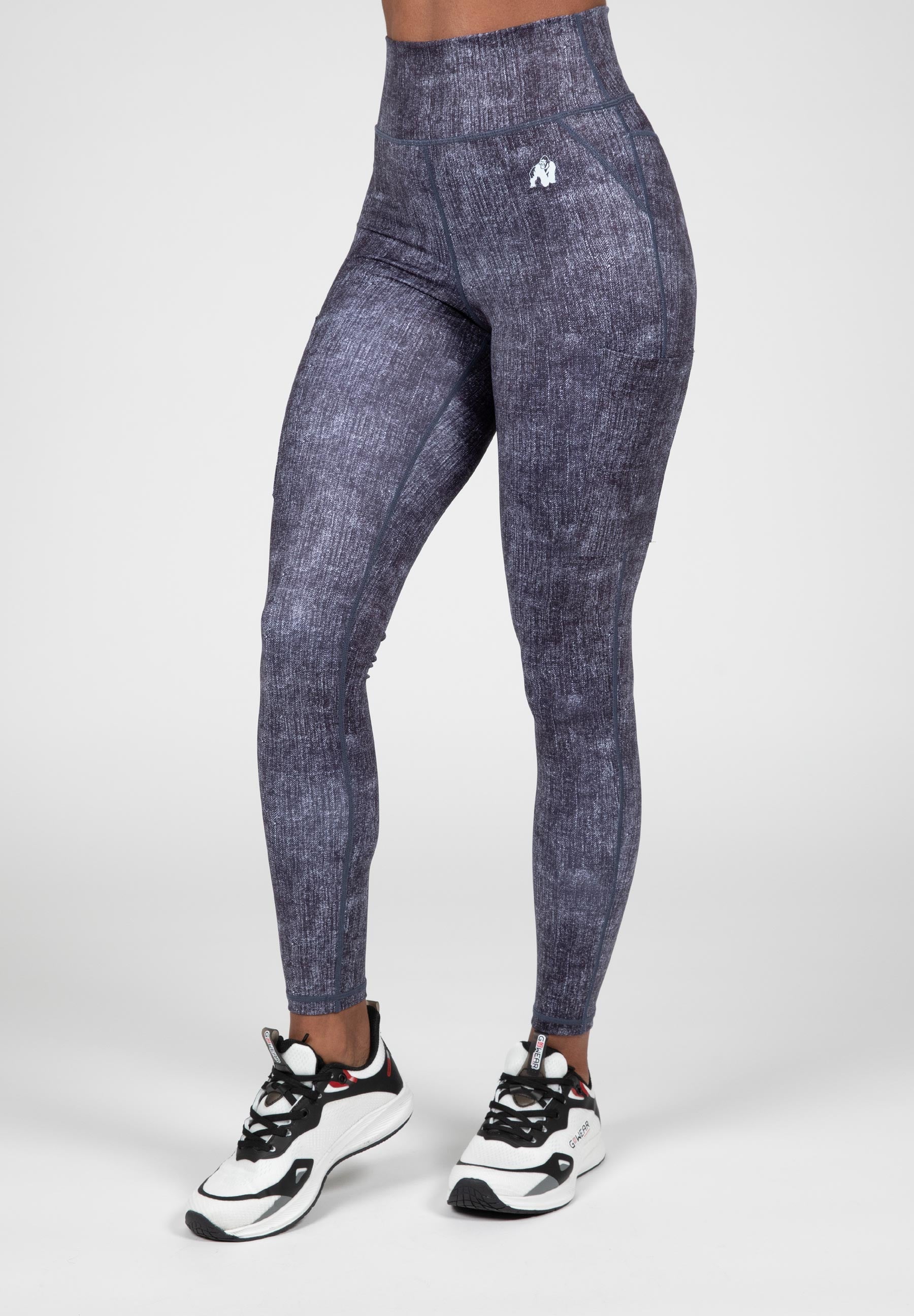 Gorilla Wear Camilla Legging - Denim Blauw