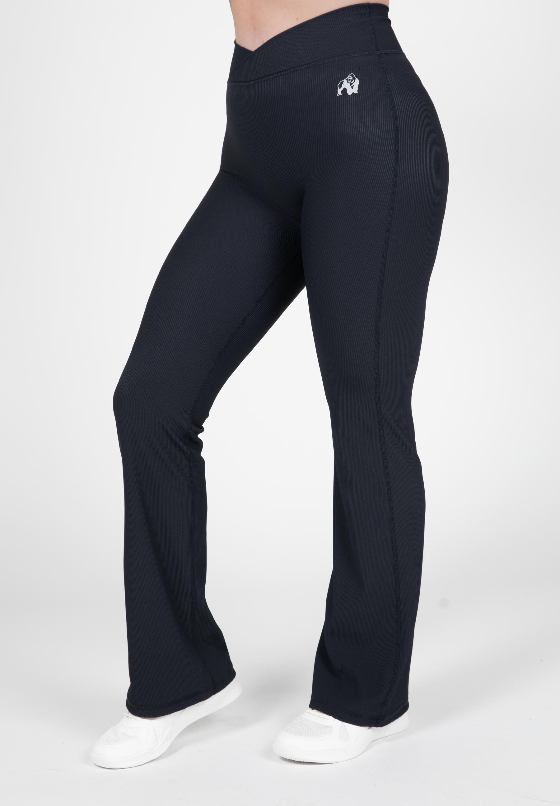 Gorilla Wear Carmen Flared Legging - Zwart