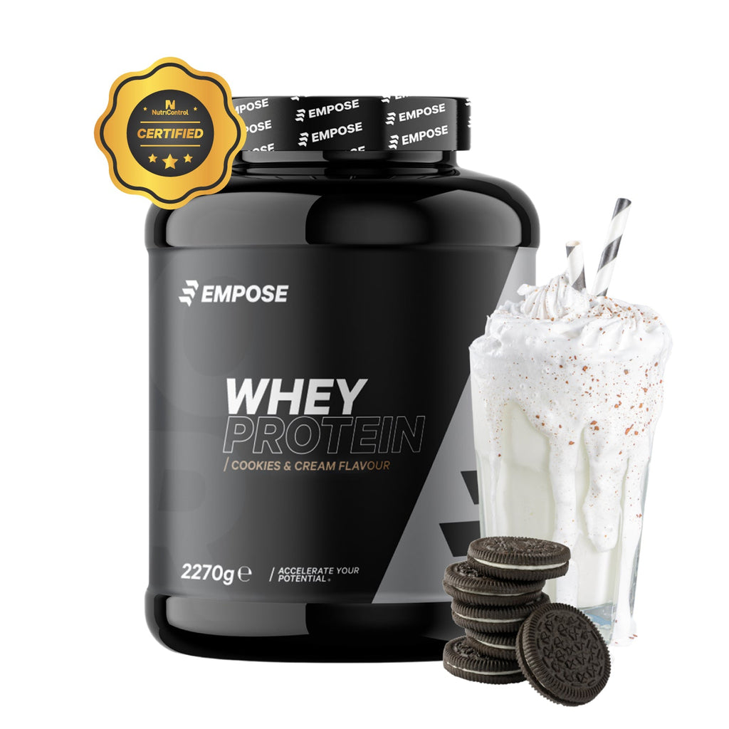 Empose Nutrition Whey Protein - Eiwit Poeder - Cookies & Cream - 2270 gram - Hoofdafbeelding