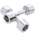 HMS Chroom Dumbbell Set - 2 x 3 kg